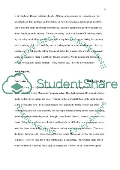 New York City in 1854