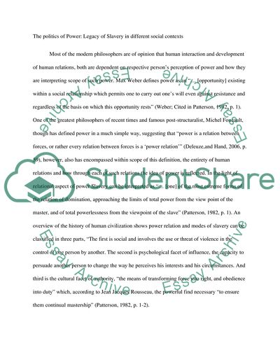 Slavery Throught The World