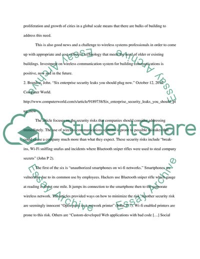 Problems of the Communication Technologies