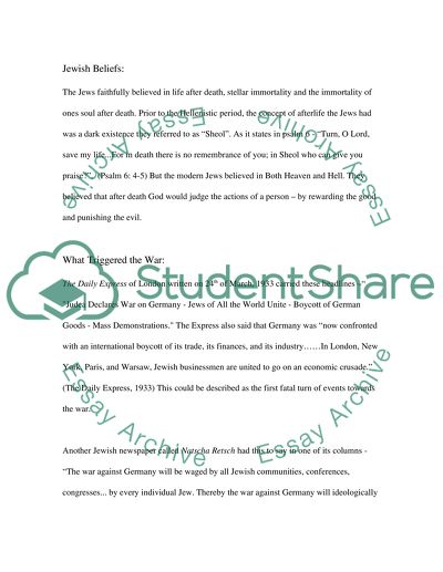 The Portrayal of Judaism