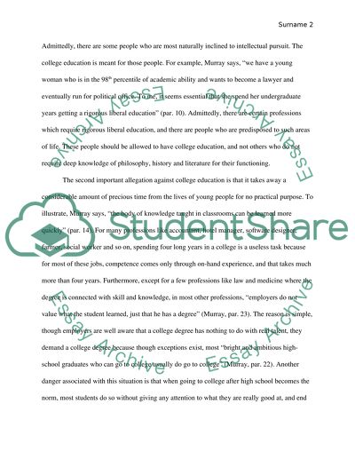 Education: Is that worth for people to go to college