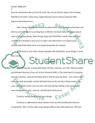 Music Therapy Issues