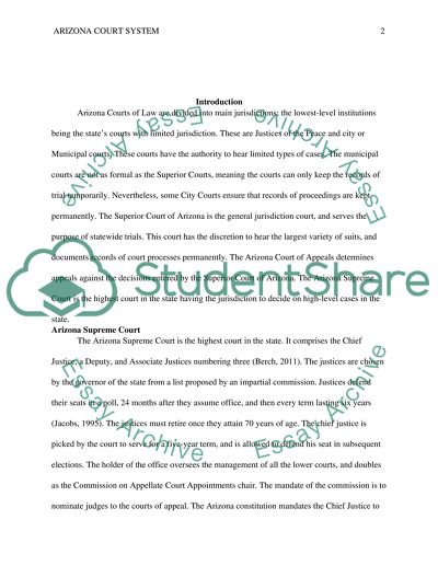 Arizona Court System