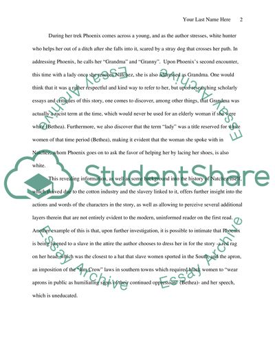 A Worn Path by Eudora Welty