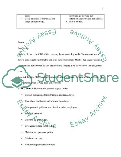 The CEO of the Eurotravel Company Lacks Leadership Skills