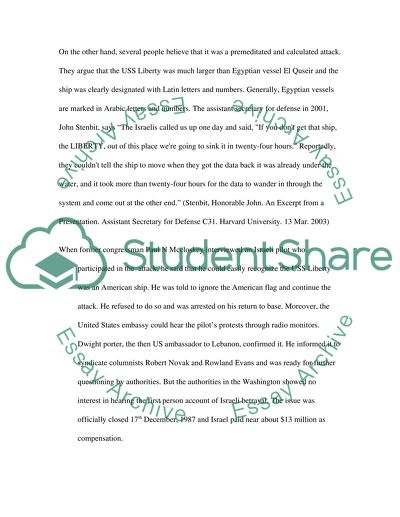 Did Johnson Administration Allow the Attack on the USS Liberty and Why