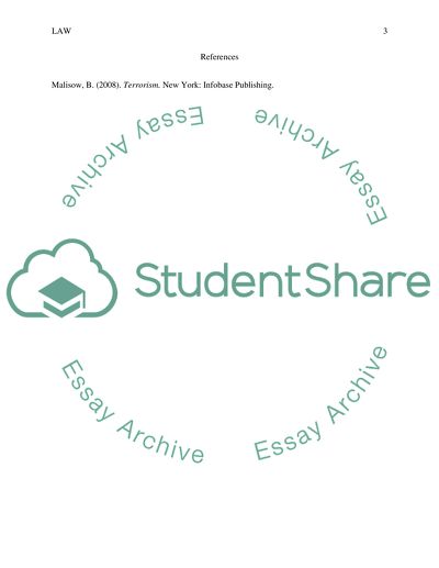 Typologies of terrorism
