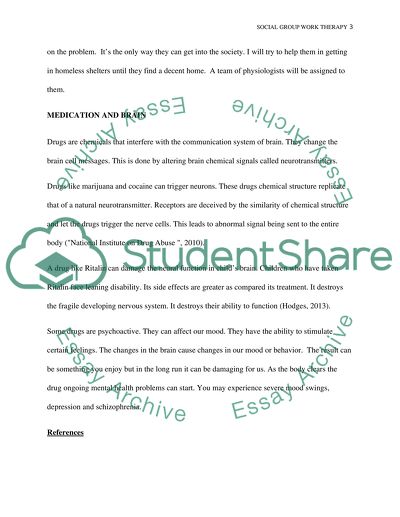 Group therapy/medication and the brain