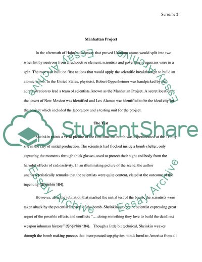 Discovery, Deceit Ingenuity that Lead to the Atomic Bomb