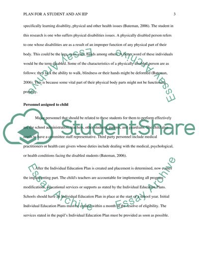 Unique Educational Plan