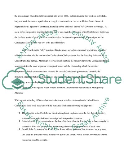 Confederate Constitution