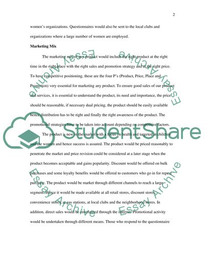 The Marketing Mix of Healthy Beverages