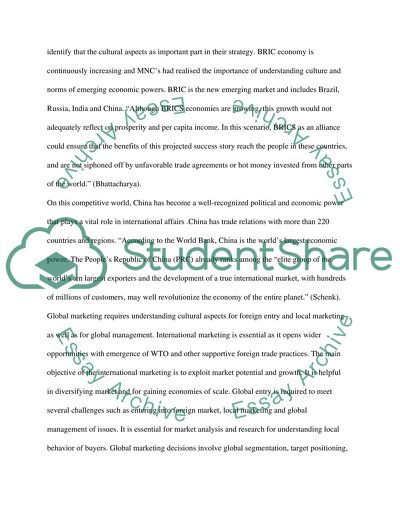 International Marketing