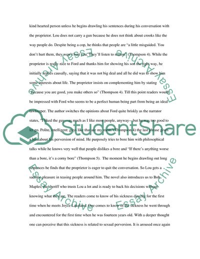 The Killer Inside Me