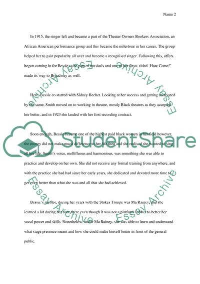 An Insight about the Musical Genius Life of Bessie Smith