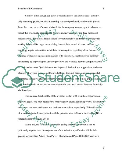 Beliefs of E-Commerce