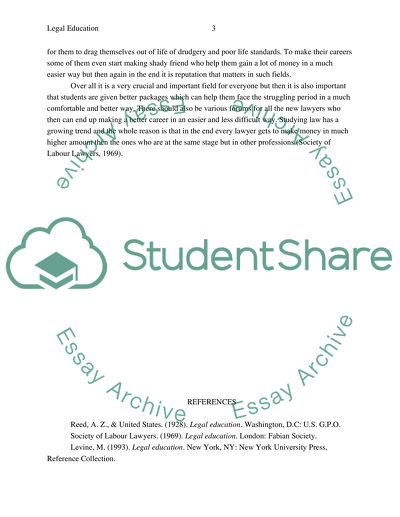 Legal Education