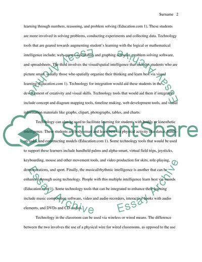 Integrating instructional technology