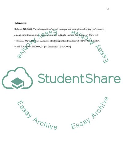 Tourism policy paper -crowding management in tourism