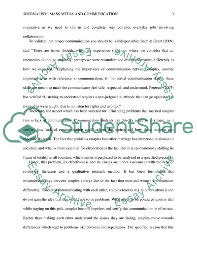 Communication and Interaction