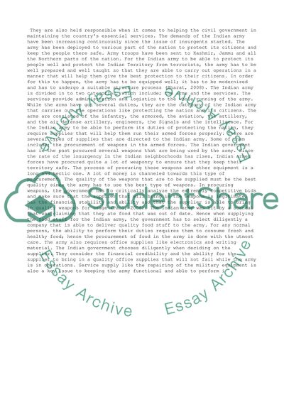 Integrated Supply Management