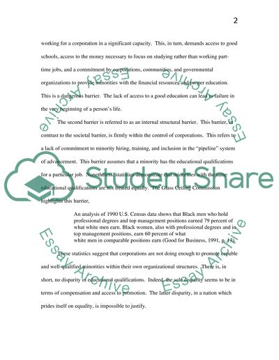 Challenges Minorities Face Trying To Get Ahead in Corporate America