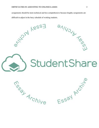 There are several reasons older students have a difficult time adjusting to online classes