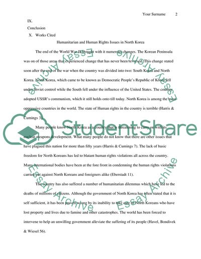 Humanitarian and Human Rights Issues Related To Aid Organizations in DPRK