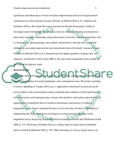 Teacher Empowerment and Organizational Commitment at Schools within Honda Community