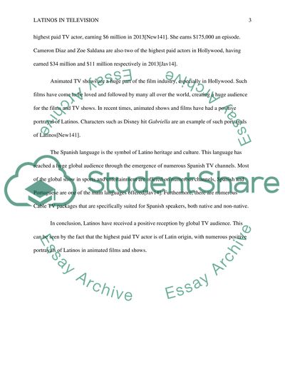 Latinos in Television