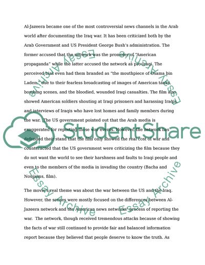 Al-Jazeeras Control Room