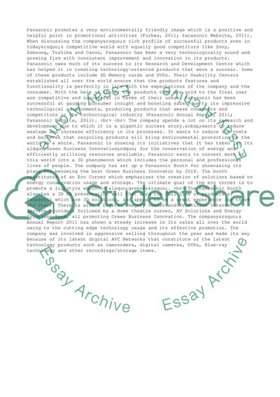 How Panasonics Targeting Corporate America