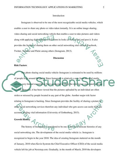 Information Technology Applications in Marketing