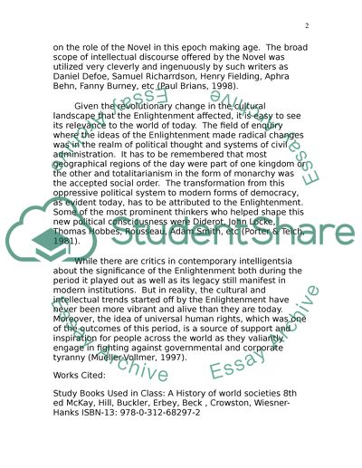 Science, enlightenment and politics, which was most important to your world