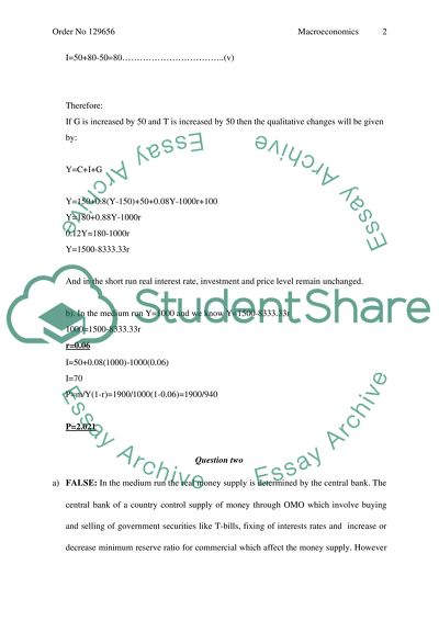 The Real Money Supply