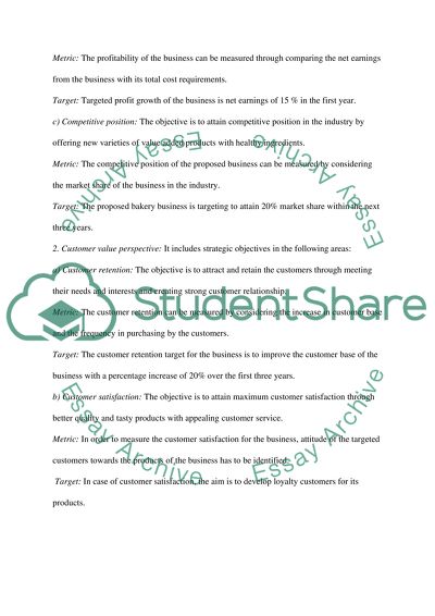 Balanced Scorecard Assignment