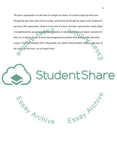 Paper Subject: Art History- (Pick a title of exhibition)