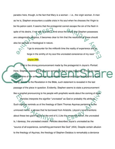 A Portrait of the Artist as a Young Man by James Joyce