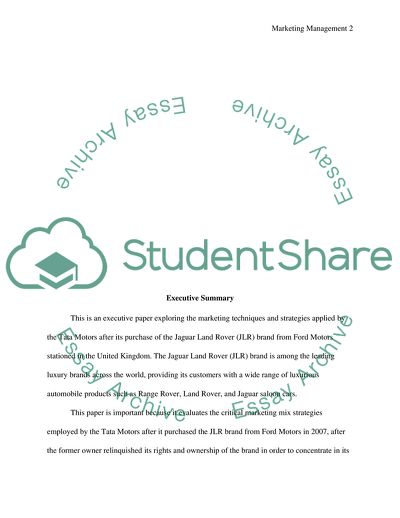 Marketing Management