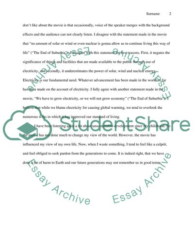 Individual projects- movie review or consumption Journal