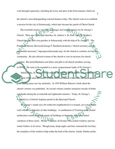 St Georges Church, Schenectady, NY