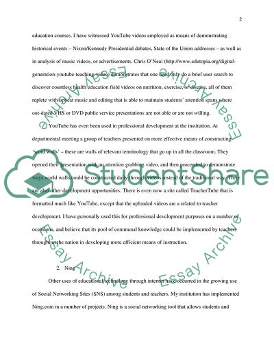 Educational Technology in Use