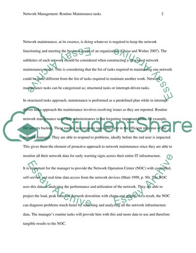 Information Technology : NETWORKING Assignment