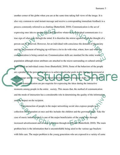 Social Network Sites Interaction