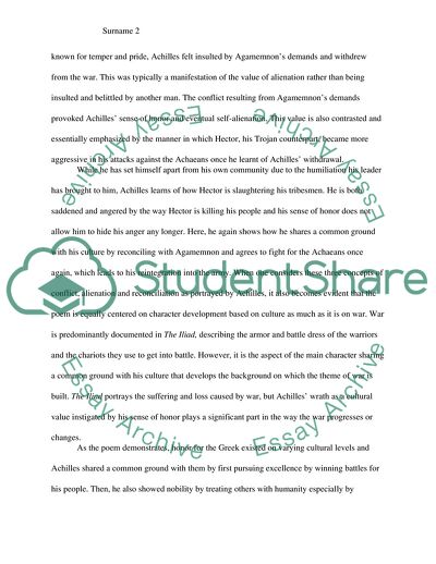 The Achaean Cultural Framework