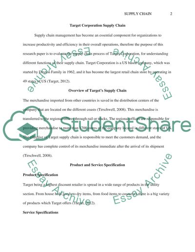 Dayton Family Supply Chain Management