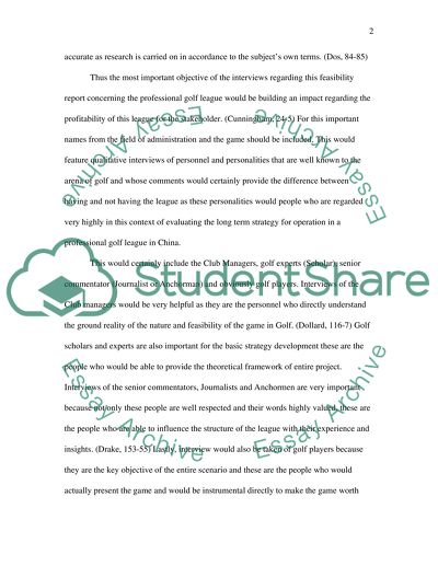 Growth of Golf in Foreign Market ( china or Eastern Europ)