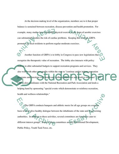 Georgia Recreation and Park Association