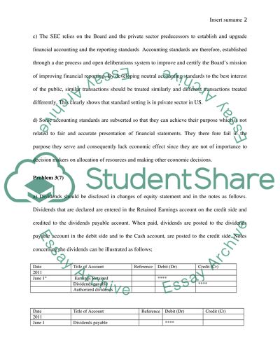 Financial Reporting and Analysis