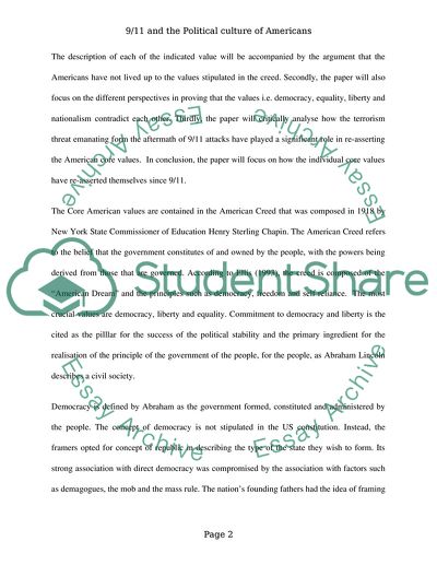 Democracy and Liberty as the Most Crucial Values of the Political Stability